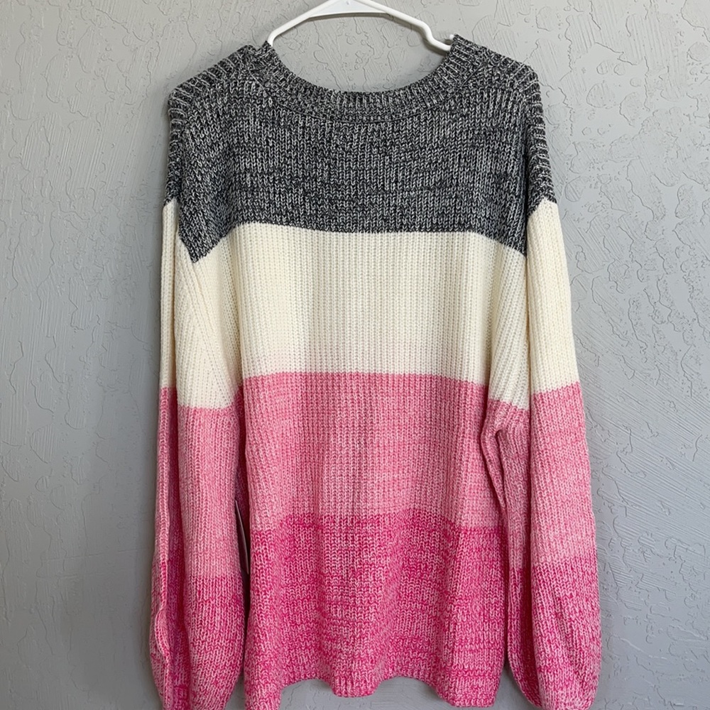 Color Block Sweater - Picture 3 of 3